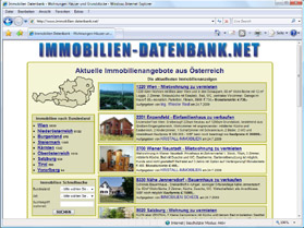 Immobilien Datenbank