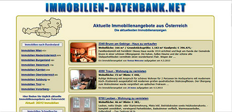 Immobilien-Datenbank 2007