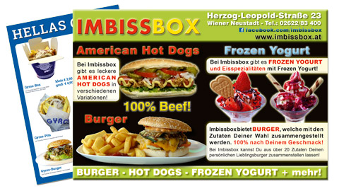 Plakat Design Werbeplakate